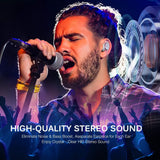 TOZO T10 Bluetooth 5.0 Wireless Earbuds with 【Wireless Charging Case】 IPX8 Waterproof TWS Stereo Headphones in-Ear Built-in Mic Headset [White]