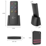 Esky Key Finder, Wireless RF Item Locator Item Tracker Support Remote Control,1 RF Transmitter and 6 Receivers - Wireless Key RF Locator, Pet Tracker