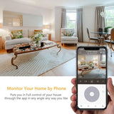 YI Dome Camera, 1080p HD Indoor Pan/Tilt/Zoom Wireless IP Security Surveillance System with Night Vision, Motion Tracking - Cloud Service (White)
