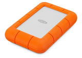 LaCie Rugged Mini 4TB External Hard Drive Portable HDD – USB 3.0 USB 2.0 compatible, Drop Shock Dust Rain Resistant Shuttle Drive, (LAC9000633)