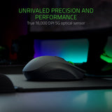Razer Naga Trinity Gaming Mouse: 16,000 DPI Optical Sensor - Chroma RGB Lighting - Interchangeable Side Plate w/ 2, 7, 12 Button Configurations