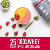 Isopure Zero Carb, Keto Friendly Protein Powder, 100% Whey Protein Isolate, Flavor: Creamy Vanilla, 3 Pounds