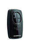 Chamberlain Group KLIK3U-BK Clicker Universal 2-Button Garage Door Opener Remote with Visor Clip, Black