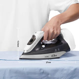 kealive Steam Iron, Omnipotent Professional Large Anti-Drip Nonstick Iron