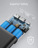 Portable Charger Anker PowerCore 20100mAh - Ultra High Capacity Power Bank with 4.8A Output and PowerIQ Technology