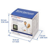 Automatic Wrist Blood Pressure Monitor by Paramed:Blood-Pressure Kit of Bp Cuff + 2AAA and Carrying case - Irregular Heartbeat Detector- FDA approved