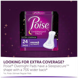 Poise Incontinence Pads, Original Design, Ultimate Absorbency, Long, 90 Count (Packaging May Vary)