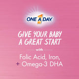 One A Day Women's Prenatal Multivitamin Two Pill Formula, Supplement for Before, During, and Post Pregnancy