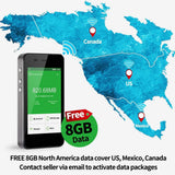 GlocalMe G3 4G LTE Mobile Hotspot, Worldwide MIFI Portable Travel WiFi Device, Gray