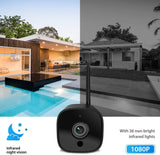 Outdoor Security Camera- 1080P Outdoor Surveillance Cameras Waterproof IP66 IP Cam 2.4G