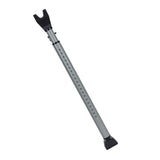 SABRE HS-DSB Door Security Bar – Adjustable 2-in-1 Home Security Door Bar, Strong Scratch-Proof Grip,Removable Door Knob Top for Use on Sliding Doors