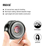 Meike 35mm f/1.7 Large Aperture Manual Focus APS-C Lens for Fujifilm X Mount Mirrorless Camera X-T3 X-H1 X-Pro2 X-E3 X-T1 X-T2 X-T10 X-T20 X-A2