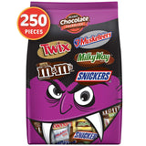 SNICKERS, TWIX, MILKY WAY, 3 MUSKETEERS & Milk Chocolate M&M'S Halloween Candy Bars