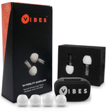 Vibes High Fidelity Concert Earplugs - Hearing Protection Ear Plugs Noise Reduction for Concerts, Sensory Disorders (Tinnitus Relief & Autism)