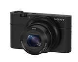 Sony RX100 20.2 MP Premium Compact Digital Camera w/ 1-inch Sensor, 28-100mm ZEISS Zoom Lens, 3” LCD