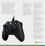 Microsoft 4N6-00001 Xbox Controller + Cable for Windows