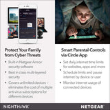 NETGEAR Nighthawk X6 Smart WiFi Router (R8000) - AC3200 Tri-band Wireless Speed (up to 3200 Mbps)