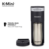 Keurig K-Mini Basic Coffee Maker, Single Serve K-Cup Pod Coffee Brewer, 6 to 12 oz. Brew Sizes