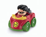 Fisher-Price Little People DC Super Friends, Wheelies Gift Set (6 Pack) [Amazon Exclusive]