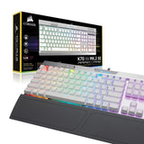 CORSAIR K70 RGB MK.2 SE Mechanical RAPIDFIRE Gaming Keyboard - USB Passthrough & Media Controls - PBT Double-Shot Keycaps - Cherry MX Speed