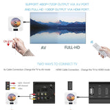 Portable Bluetooth DVD/CD Player, Wall Mountable CD DVD Player HDMI Built-in HiFi Speakers
