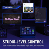 Elgato Stream Deck - Live Content Creation Controller with 15 Customizable LCD Keys, Adjustable Stand, for Windows 10 and macOS 10.11 or later