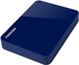 Toshiba Canvio Advance 4TB Portable External Hard Drive USB 3.0, Blue (HDTC940XL3CA)