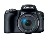 Canon Powershot SX70 20.3MP Digital Camera 65x Optical Zoom Lens 4K Video 3-inch LCD Tilt Screen (Black)