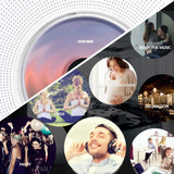 Portable Bluetooth DVD/CD Player, Wall Mountable CD DVD Player HDMI Built-in HiFi Speakers