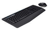 Logitech MK345 Wireless Combo – Full-sized Keyboard with Palm Rest and Comfortable Right-Handed Mouse