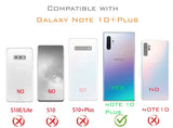 ArmadilloTek Vanguard Designed for Samsung Galaxy Note 10+Plus / Note 10 Plus 5G Case (2019 Release), Black