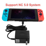 AC Adapter Charger for Nintendo Switch, YCCTEAM Switch Charger AC Adapter Power Supply 15V 2.6A Fast Charging Kit (Support TV Mode),Black