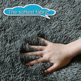 PAGISOFE Ultra Soft Round Area Rugs for Princess Prince Castle Play Tent 41” Diameter Circle Rugs for Kids Bedroom Baby Room Small  (Grey)