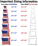 Set of 2-12 x 12 Premium Hypoallergenic Stuffer Pillow Inserts Sham Square Form Polyester, Standard/White - Made in USA