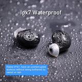 Wireless Earbuds, GoNovate Demi Bluetooth 5.0 Earbuds with Metallic Charging Case Apt-X Incredible Sound Quality CVC8.0 Noise Cancelling