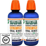 TheraBreath 24 Hour Healthy Gums Periodontist Formulated Oral Rinse, 16 Ounce (Pack of 2)