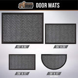 Gorilla Grip Original Durable Rubber Door Mat, 29 x 17, Heavy Duty Doormat