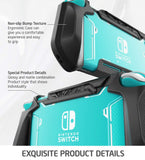 Mumba Grip Case for Nintendo Switch Lite, [Blade Series] TPU Protective Portable Cover Accessories Compatible with Switch Lite Console 2019  (Black)