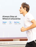 Tribit X1 Wireless Earbuds - Bluetooth 5.0 3D Stereo Deep Bass 18Hrs Playtime Bluetooth Earbuds for Sports Running, True Wireless Earbuds Grey Black