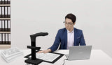 CZUR ET18 Pro Advanced Professional-Level Book & Document Scanner with Smart OCR for Mac and Windows, Patented Laser Auto-Flatten & Deskew Technology