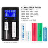 Universal Battery Charger EASTSHINE S2 LCD Display Speedy Smart Charger for Rechargeable Batteries