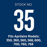 Aprilaire 35 Replacement Water Panel for Aprilaire Whole House Humidifier Models 350, 360, 560, 568, 600, 600A, 600M, 700, 700A, 700M, (Pack of 2)