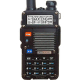 BaoFeng BF-F8HP (UV-5R 3rd Gen) 8-Watt Dual Band Two-Way Radio (136-174MHz VHF & 400-520MHz UHF) Includes Full Kit with Large Battery