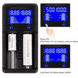Universal Battery Charger EASTSHINE S2 LCD Display Speedy Smart Charger for Rechargeable Batteries