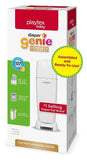 Playtex Diaper Genie Complete Diaper Pail, Fully Assembled, with Odor Lock Technology, Includes 1 Pail & 1 Refill, White