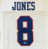 Daniel Jones Autographed Signed Pro Style Jersey Beckett Witnessed Coa