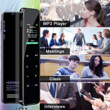 Digital Voice Recorder, Homder 16G Touch Screen Voice Activated Recorder