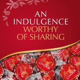 Lindt LINDOR Milk Chocolate Truffles, 60 Count Box, 25.4 Ounce