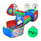 5pc Kids Ball Pit Tents and Tunnels, Toddler Jungle Gym Play Tent with Play Crawl Tunnel Toy, for Boys babies infants Children