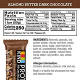 KIND Protein Bars, Almond Butter Dark Chocolate, Gluten Free, 12g Protein